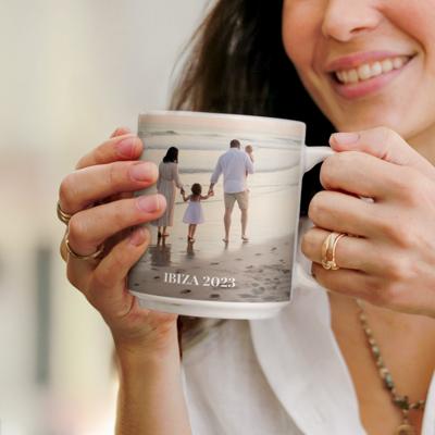 Stapelbare mok met foto - 325 ml