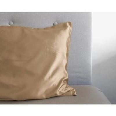 Sleeptime Beauty Skin Care Taupe glanssatijn Kussensloop