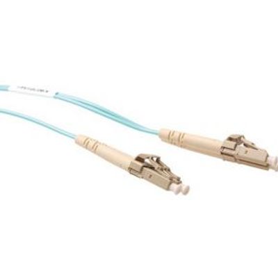 ACT 4 meter LSZH Multimode 50/125 OM3 glasvezel patchkabel duplex met LC connectoren