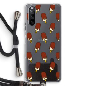Yummy: Sony Sony Xperia 10 III Transparant Hoesje met koord