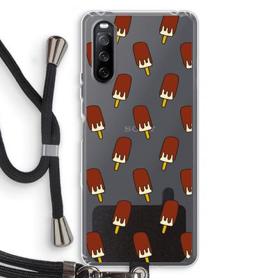Yummy: Sony Sony Xperia 10 III Transparant Hoesje met koord