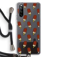 Yummy: Sony Sony Xperia 10 III Transparant Hoesje met koord