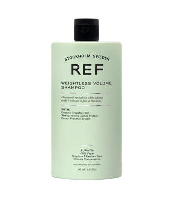 REF Care Weightless Volume Shampoo 285 ml | Voor Shampoo Zonder Parabenen