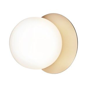 Nuura Liila 1 Medium Wandlamp - Goud - Opaal