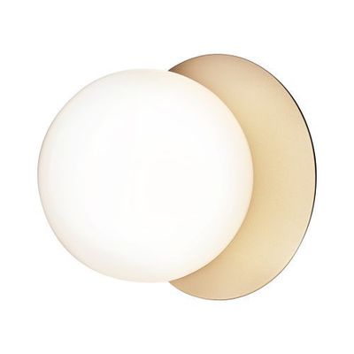 Nuura Liila 1 Medium Wandlamp - Goud - Opaal Nuura Liila 1 Medium Wandlamp - Goud - Opaal