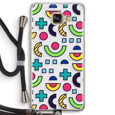 8-bit N°6: Samsung Galaxy A5 (2016) Transparant Hoesje met koord