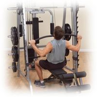 Body-Solid GLA348 Lat Attachment voor GS348 incl. 95 kg stack - thumbnail