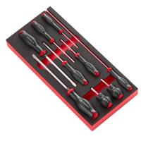Facom Module van Foam met 9 Protwist® Schroevendraaiers - MODM.AT4PB Facom Module van Foam met 9 Protwist® Schroevendraaiers - MODM.AT4PB