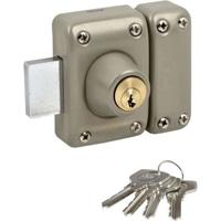 YALE - YV25DE-40 Dubbel cilinderslot 5 pennen diameter 23 mm - lengte 40 mm - 4 sleutels - beige