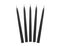 Kaarsen Zwart 24cm (10st) Kaarsen Zwart 24cm (10st)