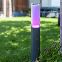 Staande buitenlamp rgb smart &apos;Dropa&apos; bluetooth led lamp 59 cm