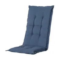 Madison zitkussen panama hoge rug safier blue 123 x 50 - thumbnail