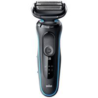 Braun 51-M1000s 51-M1000s Folie-scheerapparaat Zwart/blauw
