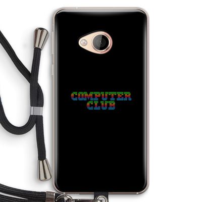 Retro: HTC U Play Transparant Hoesje met koord