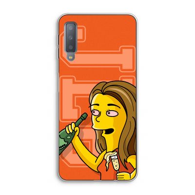 Jamie Lee Simpson: Samsung Galaxy A7 (2018) Transparant Hoesje