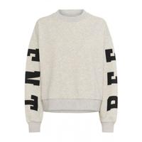 Kaffe - Grijs | unisex | Trui | Grijs | L | regular | Kamst mode