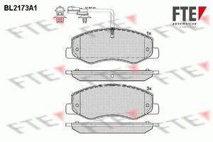 Remblokken set BL2173A1