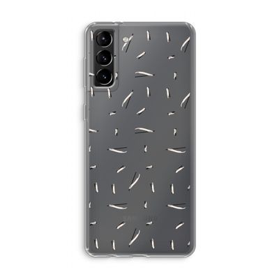 Hipster stripes: Samsung Galaxy S21 Plus Transparant Hoesje