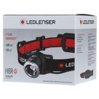 Ledlenser H8R Zwart, Rood Lantaarn aan hoofdband LED - thumbnail