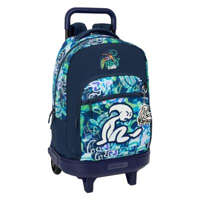 Schoolrugzak met Wielen El Niño Kook Marineblauw 33 x 45 x 22 cm