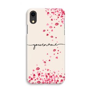 Hartjes en kusjes: iPhone XR Volledig Geprint Hoesje