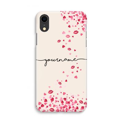 Hartjes en kusjes: iPhone XR Volledig Geprint Hoesje