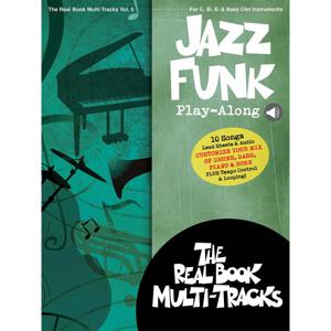 Hal Leonard RealBook Multi-Tracks vol. 5 Jazz Funk - voor alle instrumenten