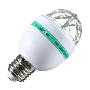 Disco lamp/licht - E27 fitting - roterend - 30 kleureffecten