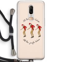 Jingle Ladies: OnePlus 6 Transparant Hoesje met koord