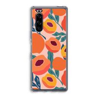 Perzik: Sony Xperia 5 Transparant Hoesje
