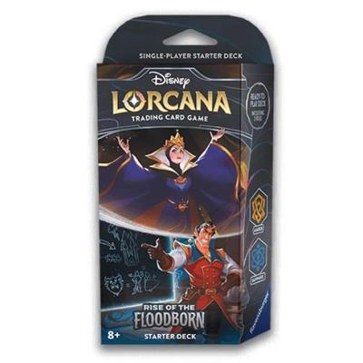 Disney Lorcana Rise of the Floodborn Starter Deck (Amber/Sapphire)