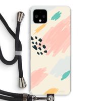 Sunday Chillings: Pixel 4 XL Transparant Hoesje met koord