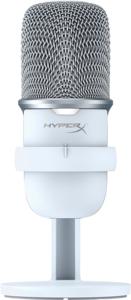 HyperX SoloCast - USB Microphone (White) Wit Microfoon voor spelcomputers