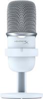 HyperX SoloCast - USB Microphone (White) Wit Microfoon voor spelcomputers - thumbnail