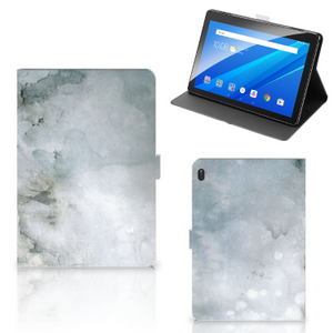 Hoes Lenovo Tab E10 Painting Grey