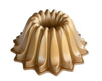 Nordic Ware Tulband Bakvorm Lotus Bundt Goud ø 21 / 1.2 liter - thumbnail