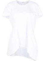 Comme Des Garçons t-shirt à design asymétrique - Blanc - thumbnail