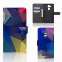 Huawei Mate 8 Bookcase Polygon Dark - thumbnail