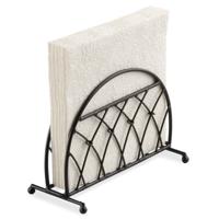 Ambiente Servethouder Staand Rooster Zwart Ambiente Servethouder Staand Rooster Zwart