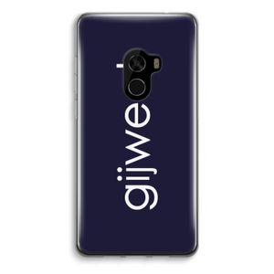 Gijweet: Xiaomi Mi Mix 2 Transparant Hoesje