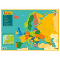 Deltas Educatieve onderlegger - kaart europa