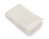 WALRA Gastendoek Soft Cotton Kiezel Grijs (set 2 stuks) - 30x50 cm