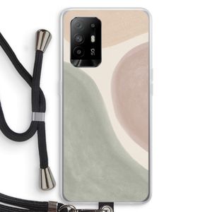 Geo #6: Oppo A94 5G Transparant Hoesje met koord