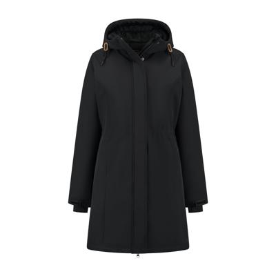 Travelin&apos; Women - softshell jacket - Zwart - Maat XL