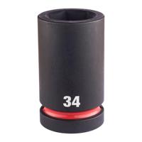Milwaukee ShockWave™ Krachtdop 1" lang | 34 mm - 4932480428