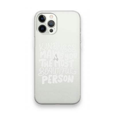The prettiest: iPhone 12 Pro Max Transparant Hoesje