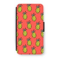 Ananas: iPhone XS Flip Hoesje