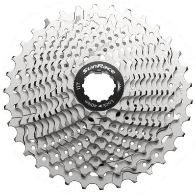 Rockmachine Sunrace cassette csrx1 11v 11-32t zilver