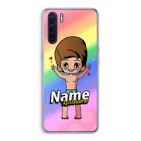 Chibi Maker man: Oppo A91 Transparant Hoesje