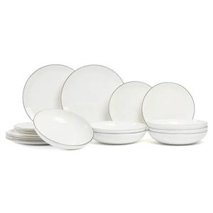 ASA Selection Serviesset A Table Ligne Noire - 18-delig | 6 personen
